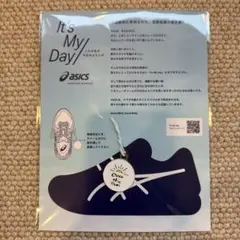 オーバーザ・サン　asics コラボチャーム