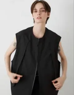 【LA PEAU DE GEM】teck vest/テックベスト