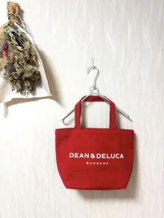 DEAN & DELUCA トートバッグ バンコク限定 赤 L