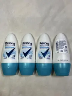 大サイズ4本 Rexona レクソナ 制汗デオドラント Shower Clean - メルカリ