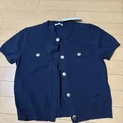 GU 半袖カーディガンL 新品未使用