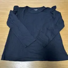 ELFINDOLL ブラック 長袖カットソー 130