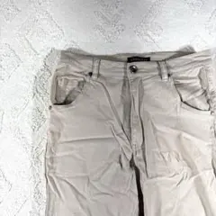 GENELESS ジェネレス チノパン ストレッチ パンツ ベージュ Mサイズのサムネイル