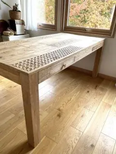 GMHH420○KARE DESIGN / カレ コーヒーテーブル センターテー ゴールドフラワー 120x60cm ローテーブル/コーヒーテーブル* - ロー