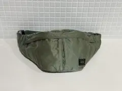 【良品】旧型 廃番 ポーター タンカー ウエストバッグ L セージグリーン
