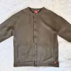 Dickies ディッキーズ スカーディガン ジャケット M ブラウン　裏起毛のサムネイル