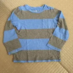 ベビーギャップ　baby GAP 長袖 Tシャツ　ロン T110 ボーダーのサムネイル