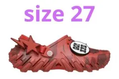 A BATHING APE Crocs Echo Flame 赤 22cm - メルカリ