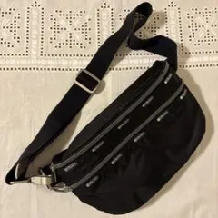 レスポートサック ボディバッグ　ウェストポーチ　ブラック