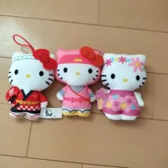 ハローキティ ぬいぐるみ 3体セット①