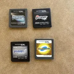 ポケットモンスター DSソフト 4本セット