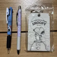 スヌーピー SNOOPYエナージェルとジェットストリームボールペンとメモ帳セット