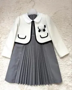 プティマイン フォーマル 入学式　キッズ　120 ワンピース　ジャケット