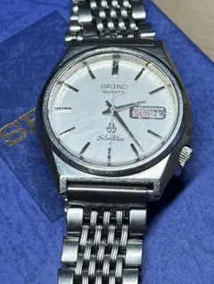 SEIKO Silver Wave 7546-8340 DAY DATE 稼働品