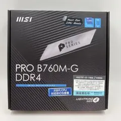 MSI PRO B760M-G DDR4 マザーボード 新品未使用のサムネイル