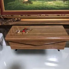 昭和レトロ　アンティーク　ジュエリーボックス　小物入れ　置物　飾り物　ケース