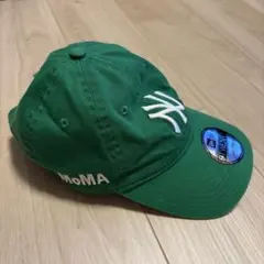 MoMA×New Era NYヤンキース キャップ グリーン