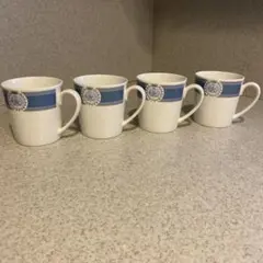 GIANFRANCO FERRE（ジャンフランコ・フェレ）マグカップ　4個セット