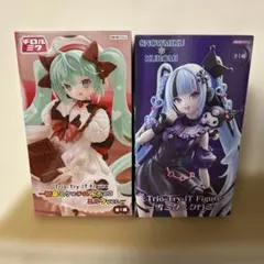 Trio-Try-iT 初音ミク　チロルチョコ ミルクver　 雪ミクxクロミ 初音ミク Trio-Try-iT Figure 初音ミク×チロルチョコ ミルクver