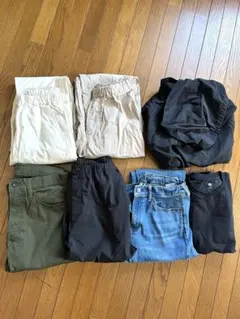 美品含む【ユニクロ7点】子供服160 男まとめ売り 7点