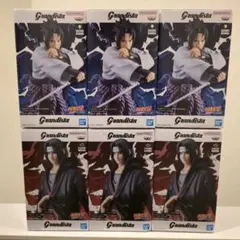 NARUTO　Grandista　サスケ　イタチ　フィギュア　6個セット