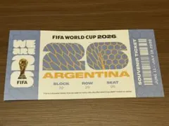 2026年最新】FIFAワールドカップ チケットの人気アイテム - メルカリ