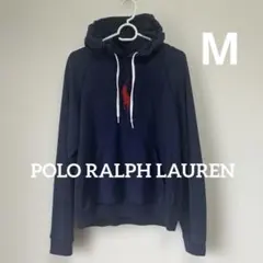 ポロラルフローレン　ビッグポニー　パーカー　ネイビー刺繍M 現行タグ