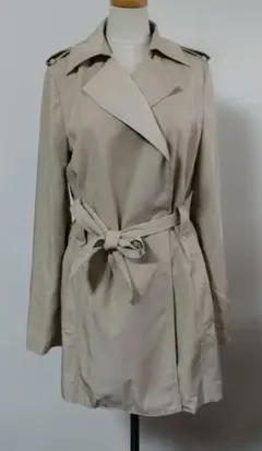 ZARA ベージュ トレンチコート　Sのサムネイル