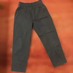 GU メンズ　シェフパンツ　ブラック