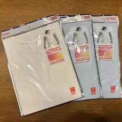 UNIQLO HEATTECH ヒートテック 半袖100cm 3枚セット