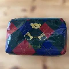 Harrods テディベアポーチ