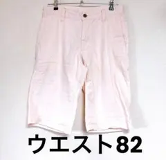 古着屋購入デニム風ハーフパンツ   カラー…ベビーパステルピンク ウエスト82