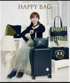 しまむら　ディズニー アナ　HAPPY BAG 5点セット キャリーケース