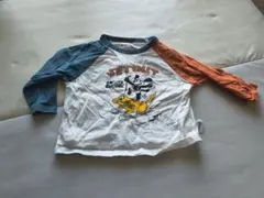 韓国子ども服　ベビー アニメTシャツ 90