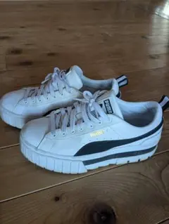 PUMA プラットフォームスニーカー ホワイト/ブラック