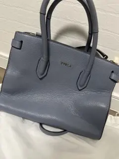 FURLA レザー ハンドバッグ 保存袋付き