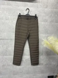 【新品】希少色ダウンパンツ　LLサイズ　ブラウン　今年流行色！