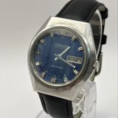 1960〜70sヴィンテージ シチズンコスモトロン 電子 ブルー ダイヤル 