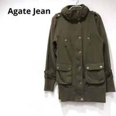 Y2K フーディッドジャケット カーキ　L コットン混　トレーナー　カーディガン