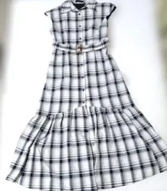 BLUE LABEL CRESTBRIDGE チェック柄ワンピース 38 - メルカリ