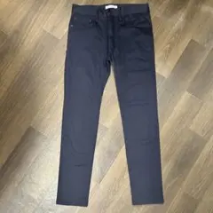 GU ワンダーシェイプカラースキニーパンツ ネイビー　30