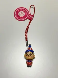 くいだおれ太郎 ふりふり太郎 ストラップ 赤〈大阪限定〉