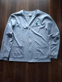 【値下げ】PUMA ボタン付きカーディガン ライトグレー