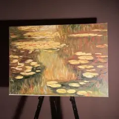 Claude Monet 睡蓮 人気絵画 アンティークフレーム付き Claude Monet 睡蓮 人気絵画 アンティークフレーム付き - メルカリ