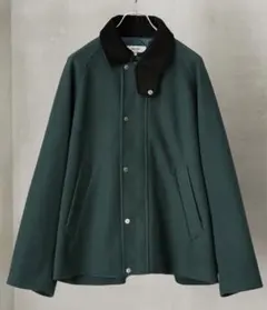 襟コーデュロイ ウール