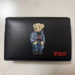 【新品未使用】POLO RALPH LAUREN ポロベア 二つ折り財布 箱付き