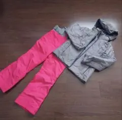 Phenix スキーウェア 子ども用 140サイズ グレー/レッド