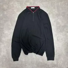 Barassi ハーフジップ ドローコード 2way カットソー y2kテックのサムネイル