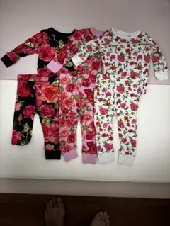 NEXT ベビーパジャマ 12-18ヶ月 花柄 3着セット