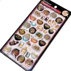 【未開封】 ボンボンドロップシール 和柄 第二弾 新作 ラーメン クーリア